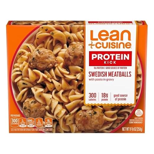 Lean Cuisine Swedish Meatballs, 9.13 oz. (Pack of 12)