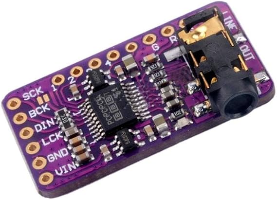Comimark 1Pcs Interface I2S PCM5102 DAC Decoder GY-PCM5102 I2S Player Module for Raspberry Pi