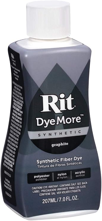 Rit DyeMore Liquid Dye, Graphite, 7-Ounce