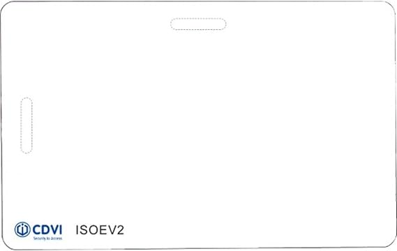 CDVI ISOEV2 Mifare DESFire EV2 ISO Card, 25-Pack