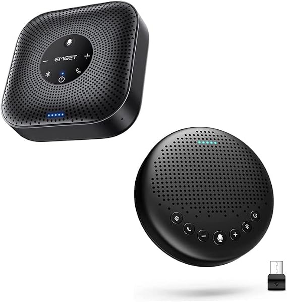 EMEET Luna + M0 Plus USB Bluetooth Speakerphone