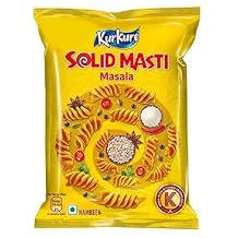 Kurkure Solid Masti, 90 grams (3.17 oz) - Vegetarian - India - snacks namkeen