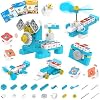 WhalesBot A3 12-in-1 STEM Blocks Coding Robot Kit for Kids, 61-Piece Educational Building Set with Interactive Storytelling, Ideal Toy Gift for Boys & Girls Ages 3-6