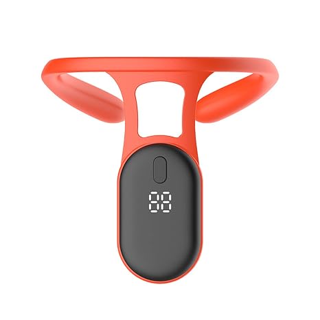 BestAlice Smart Posture Corrector and Trainer, Hanging Back Posture Correction, Intelligent Posture Trainer Check Posture in Real Time, Hunchback Posture Corrector Universal for Men fnd Women, Orange