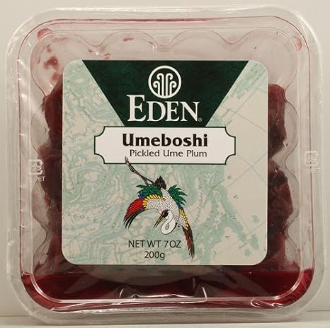 Eden Foods Umeboshi Pickled Ume Plum -- 7 oz - 2 pc
