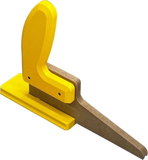 Magswitch SavR Magnetic Push Block for Table Saws & Routers | Improves operator safety and material control during ripping, routing and edge profiling. Designed with magnetic fence mount.