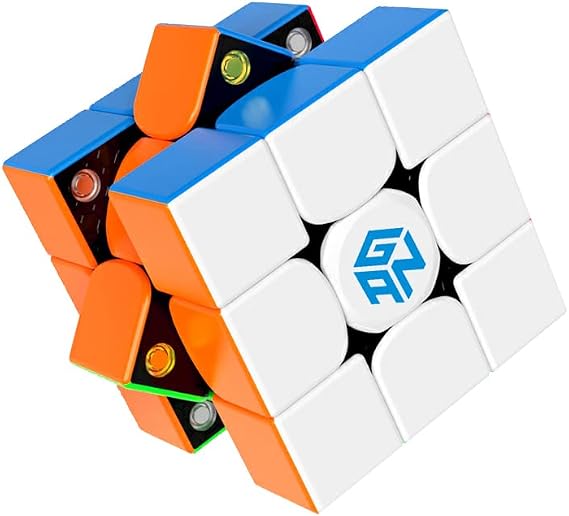 GAN 356 X Speed Cube 3x3 Stickerless GAN356 X Magnetic Cube 3x3x3 Puzzle Cube(Numerical IPG, GES+)