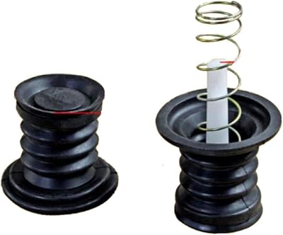Compatible for Washing Machine Water Blocking Water Seal Drainage Drain Valve Rubber Pad Plug Drain Valve Core Spring