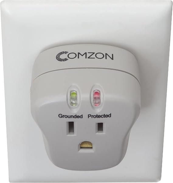 C&E Surge Protector, 1 Outlet, 540 Joules with EMI/RFI Filter