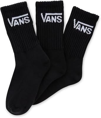 VANS Classic Crew Socks 3PK - Black