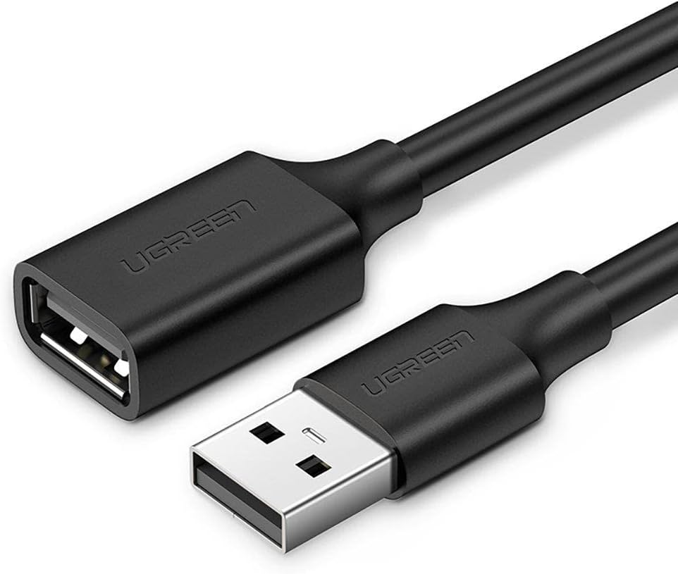 Ugreen USB 2.0 Extension Cable Black 5 Meters