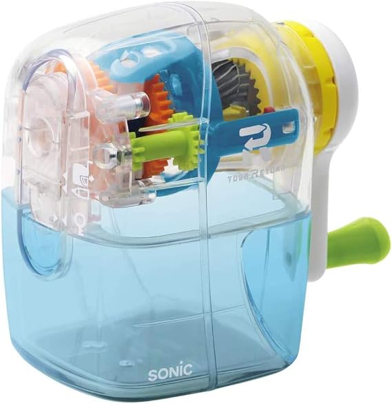 Sonic EK-4297-T Pencil Sharpener, Togar-Return Manual, Transparent
