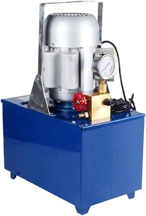 220V Electric Pressure Test Pump 2.510 MPa (3631450 psi), 1.01.2 HP Motor, 360 L/H Flow, G12" Port Portable Hydrostatic Tester (Working Pressure:2.5MPa 363psi)