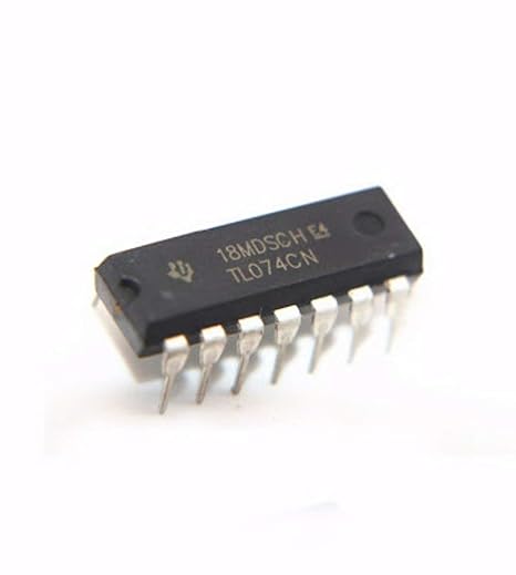 Tech Express10PCS TL074 TL074CN IC OP AMP Quad JFET DIP-14
