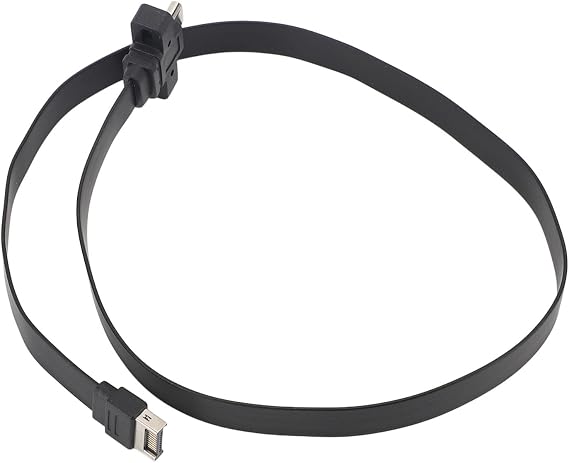20Gbps Transfer Cable, Type E to Type C Adapter 0.5m, Screw Interface, Compatible with OS X, Front Panel Extension