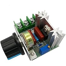 HiLetgo 2000W PWM AC Motor Speed Control Module Dimmer Speed Regulator 50-220V Adjustable Voltage Regulator