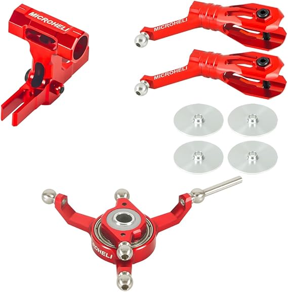 MICROHELI Precision CNC Power Package (RED) - Blade Revolution 235 CP