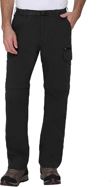BC Clothing Hiking Pants for Men - Convertible Pants Men - Leightweight Cargo Pants