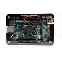 Zebra Case for Pine64 ~ Black Ice Slim With Fan by C4Labs