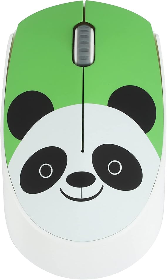 Panada 2.4GHz Wireless Cute Silent Portable Optical Mouse - 3 Adjustable DPI for Laptop, Desktop PC