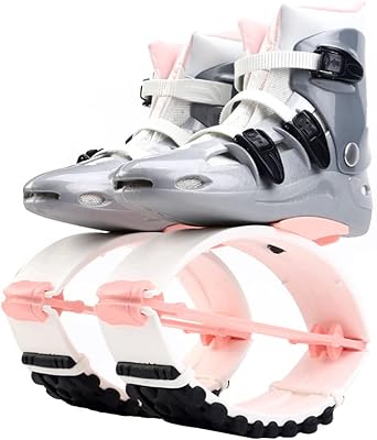 Kangaroo Jumping Shoes, Kids Outdoor Jumping Fitness Sports Unisex Bounce Shoes, 30-50kg