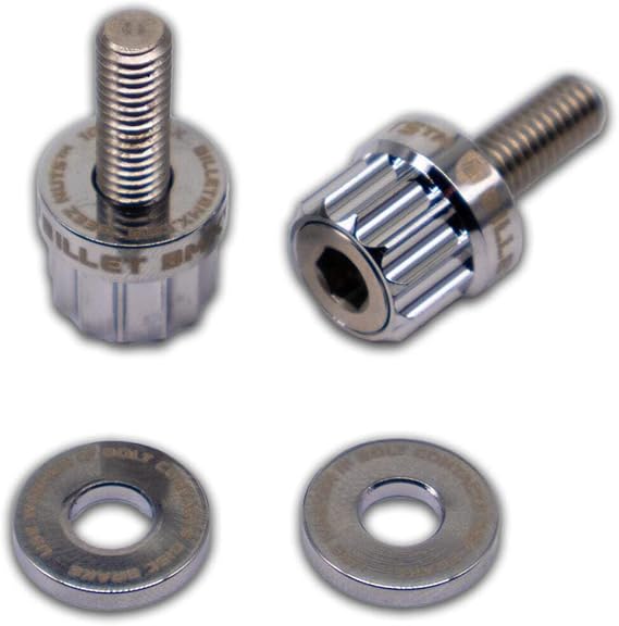 Deez Nuts 12 Point Brake Bolts for V-Brakes & Disc Brakes (2 Pack)