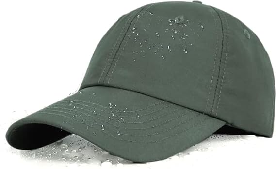 FASHIXD Unisex Waterproof Baseball Cap Outdoor Hat Quick Dry Sun Hat [All Senson]