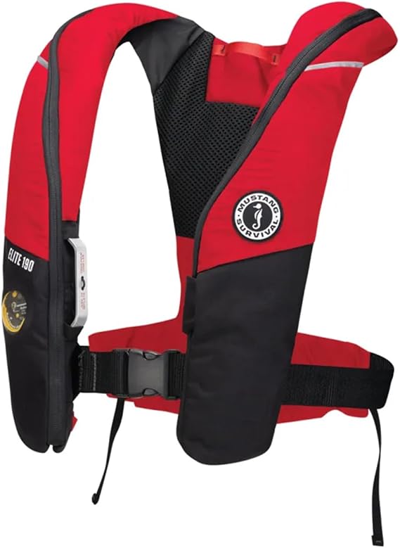 Mustang Survival Elite 190 IPFD Red/Black