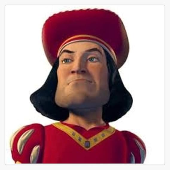 Lord Farquaad Sticker Vinyl Bumper Sticker Decal Waterproof 5"