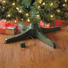 BrylaneHome Musical Rotating Christmas Tree Standard - Green