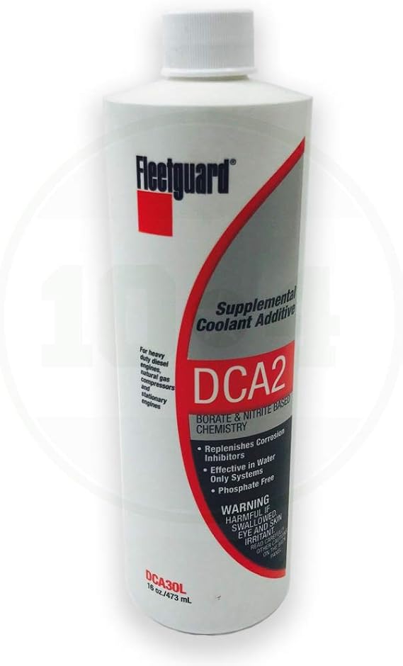 Cummins Filtration Fleetguard DCA30L Coolant Treatment 16 oz. DCA2 Borate/Nitrite