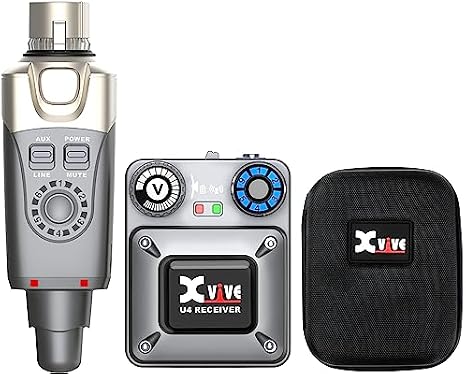 Xvive U4 Wireless in-Ear Monitor System with CU4 Case