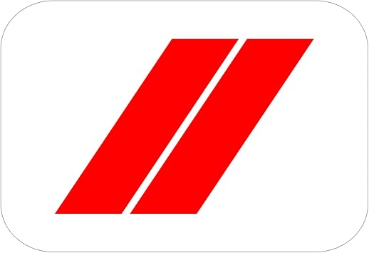 Fuel Door Hash Marks Vinyl Decal Body Graphics | Charger