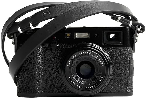 Evergreen Leather Camera Strap Split Ring, 28" or 38" Compatible with Fuji Sony Nikon Leica Canon