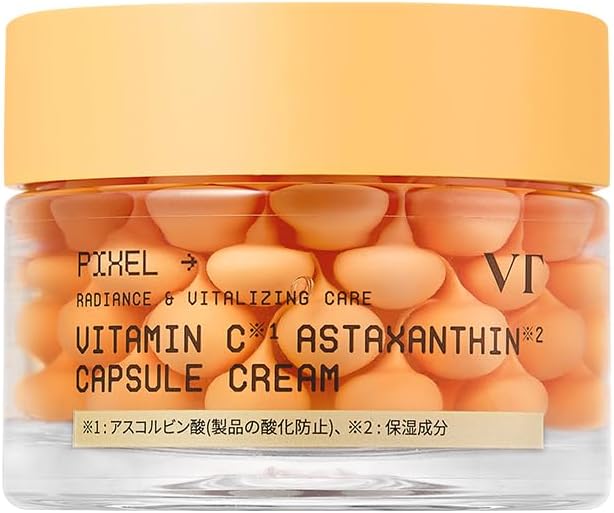 VTCOSMETICS Vitamin C Astaxanthin, Capsule Cream, Moisture Cream, Transparent, Watery Skin, Dull Care, Vitamin