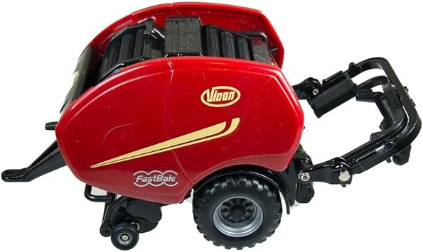 Tomy 43221 Britains 1:32 Vicon Fastbale (Red), Collectable Tractor