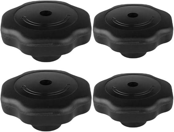 Kichvoe Pressure Cooker Cover Knobs Replacement Pot Lid Handle Knob for Pressure Cooker Part Simple to Install Heat-Resistant 4 Pcs for Universal Pot Lid