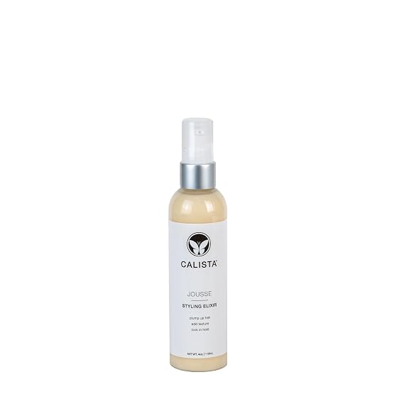 Calista JOUSSE Styling Elixir 3-in-1 Volumizing Mousse, Smoothing Cream & Frizz Control Gel, With Collagen & Wheat Protein for Thicker, Fuller Hair, 4 oz