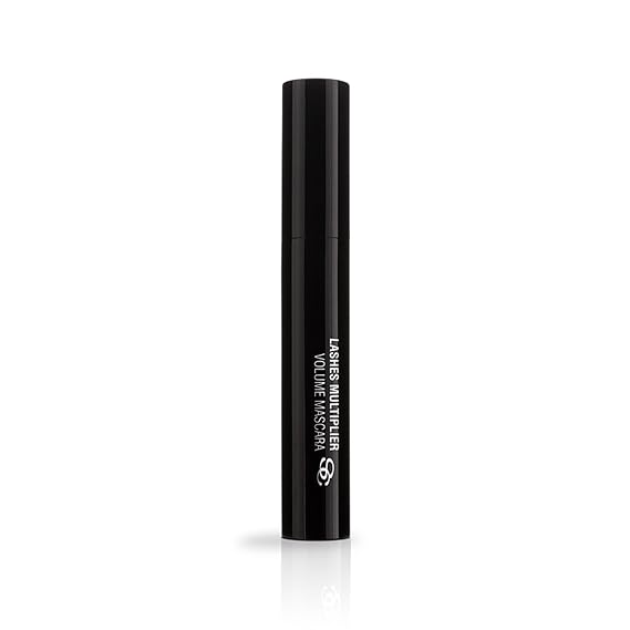 SALERM - Mascara - Lashes Multiplier - 9 ml - Adds Volume and Length to Lashes - Long-Lasting - No Clumping or Flaking - Humidity-Resistant - Black Color