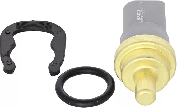 Engine Coolant Temperature Sensor Compatible with A3 A4 A5 A6 A7 A8 TT RS Q3 Q5 Q7 R32 R8 Quattro Beetle Cayenne CC Eos Golf J-etta Macan Panamera Passat 2001-2019 L4 L5 2.0L 3.0L Replaces 06A919501