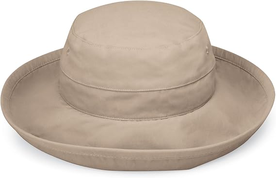 Wallaroo Hat Company Women's Casual Traveler Sun Hat - UPF 50+ Sun Protection, Wide Brim, Packable, Adjustable