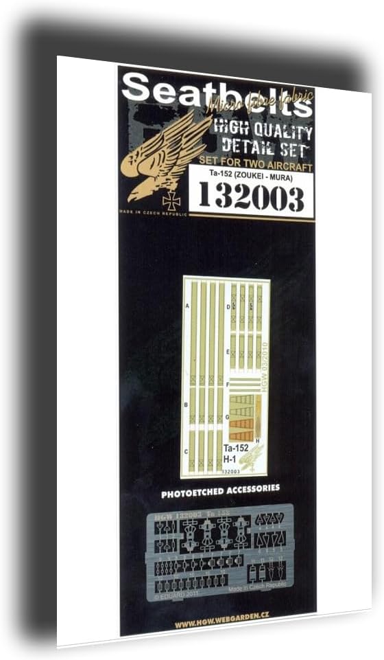 HGW 132003 1/32 Seatbelts Ta-152H-1 Accessories for Aircraft