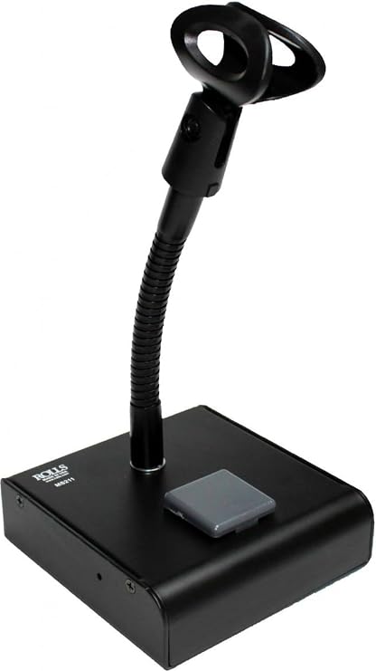 Rolls MS211 Push-to-Talk/Mute Microphone Stand