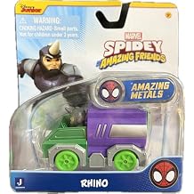 Spidey & Amazing Friends - Amazing Metals - Rhino Diecast Toy Vehicle