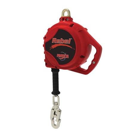 Protecta 3590517 Rebel 20' Self Retracting Lifeline, Black/Red