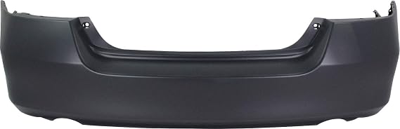Evan Fischer Rear Bumper Cover Compatible With Honda Accord 2006-2007, Primed, Sedan
