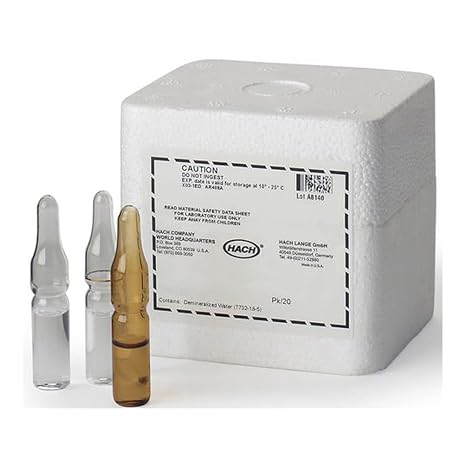 Hach Chlorine Reagent Set (Total), Ultra Low Range DPD, 2563000