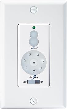 Minka-Aire DC Fan Wall Remote Control Full Fuction - White - WC500