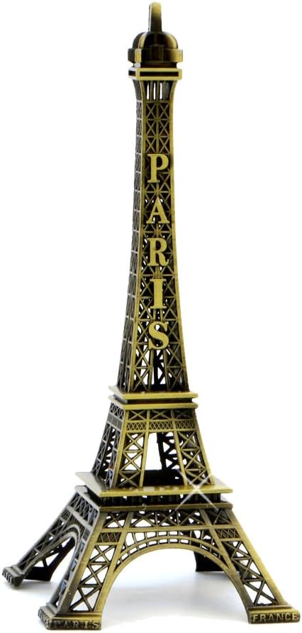 City-Souvenirs Metal Eiffel Tower Statue 6.25 Inch Eiffel Tower Replica