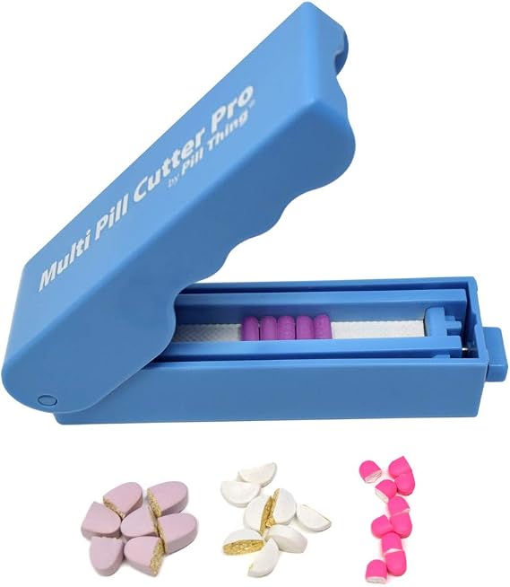 Multi Pill Cutter Pro - Large Pill Splitter Cuts Multiple Pills Easily, Cleanly & Precisely - Unconditionally